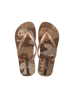 Dámske žabky Animal W 83617AY384 Brown with beige pattern - Ipanema Dámske žabky Animal W 83617AY384 Brown with beige pattern - Ipanema