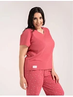 Pyžamo Moraj PDD4300-024 červené/r S–3XL Pyžamo Moraj PDD4300-024 červené/r S–3XL