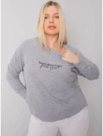 Mikina RV BL 7162.12P šedá