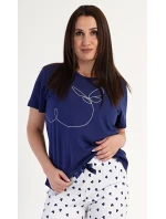 Dámske capri pyžamo Butterfly