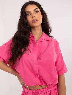 IT KS košeľa FL10320.12 tmavoružová