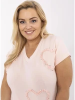 Blúzka RV BZ A542.12P svetlo ružová