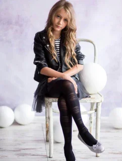 DR1817 DIEVČENSKÉ PANČUCHY EXTRAVERT JUNIOR