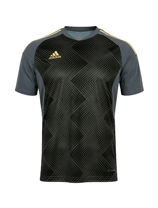 Pánske tričko adidas miCond22 Jersey grey-black HB5392 pánske