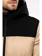 Kariban K 6163 Prešívaná bunda s kapucňou 20.6163 čierna
