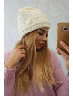 Dámska čiapka Adria K296 ecru