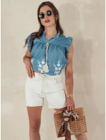 Dámske šortky BEACH VIBE beige FashionStreet SY0400