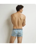 Pánske módne boxerky 3 ks DIM VIBES BOXER 3x - DIM - modré Pánske módne boxerky 3 ks DIM VIBES BOXER 3x - DIM - modré