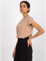 Tričko RV TS 4623.71 ťava Tričko RV TS 4623.71 ťava