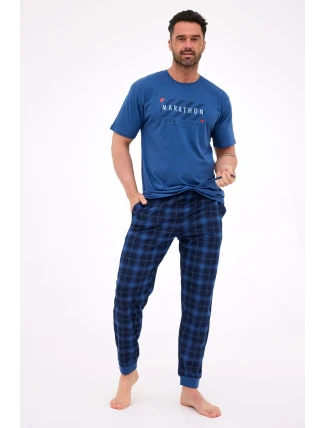 PÁNSKE PYŽAMO KR 462/302 MARATHON 2