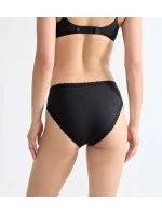 Dámske nohavičky sloggi 24/7 Cotton Lace Tai C3P - čierne - SLOGGI Dámske nohavičky sloggi 24/7 Cotton Lace Tai C3P - čierne - SLOGGI