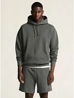 Craft Corporate Frequent Hoodie M Pánska hrubá mikina s kapucňou 81.6298 šedá melírovaná