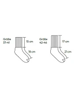 Mr. Socks L 05004 Tenisové ponožky „Basic“ 88.5004 biele/čierne