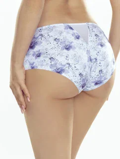 Nohavičky 005 Bielomodrá (potlač) - Ewana