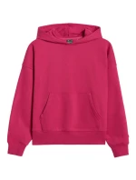 Dámska mikina 4F F1887 tmavoružová 4FWAW25TSWSF1887 53S