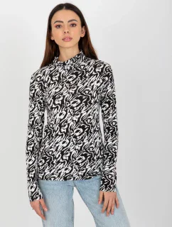 Dámska blúzka LK BZ 509197 1.51P biela a čierna - FPrice