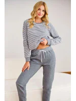 Dámske pyžamo 5247 tmavosivé - Doctornap