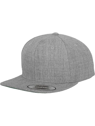 Flexfit 6089M 6-panelová snapbacková čiapka 55.6089, melírovaná sivá Flexfit 6089M 6-panelová snapbacková čiapka 55.6089, melírovaná sivá