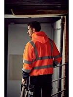 Mikina s kapucňou Yoko HVK 05 Hi-Vis 79.VK05, tmavomodrá Mikina s kapucňou Yoko HVK 05 Hi-Vis 79.VK05, tmavomodrá