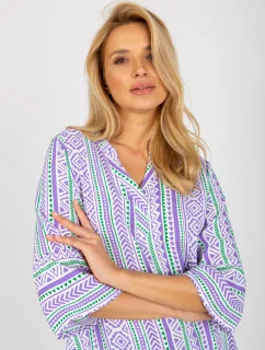 Dámska blúzka D73771M11062C fialová - FPrice