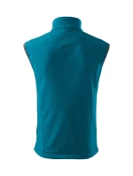 Vision pánska softshellová vesta dark turquoise