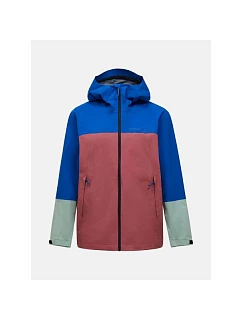 Pánska bunda PEAK PERFORMANCE M Trail Hipe 2.5L Shell Jacket, modrá farba