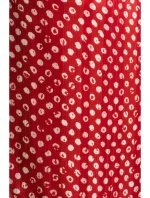 S237 Šifónové šaty so zaväzovaním pri krku - model 1