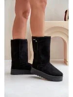 Vysoké tenisky na platforme Big Star OO274895 Black