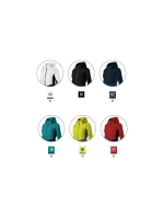 Dúhová bunda neónovo žltá