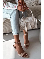 Sandále na podpätku model 226517 Vykročte štýlovo