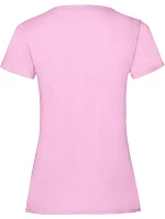 Fruit of the Loom Lady-Fit Valueweight T Dámske tričko 16.1372 svetloružové
