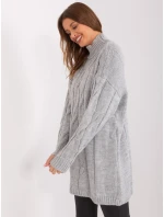 LC SK 1561 šaty.34X sivá