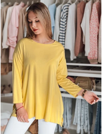 Dámska oversize maslová blúzka s príveskom COMFILA žltá FashionStreet RY2791 Dámska oversize maslová blúzka s príveskom COMFILA žltá FashionStreet RY2791