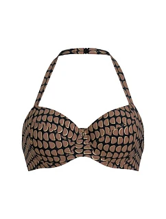 Štýl Leandra - Vrchný diel plaviek 8714-1 black - RosaFaia