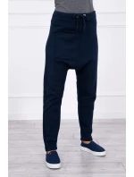 Súprava vrecovitých nohavíc tmavo modrá Súprava vrecovitých nohavíc tmavo modrá