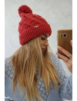 Fleecová čiapka Wanda K281 červená
