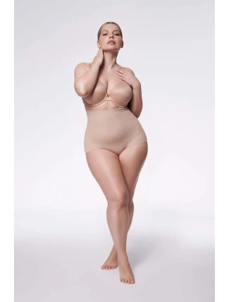 Figs 241 Basic High-Waist Panty Natural - Julimex