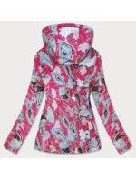 Ružová obojstranná dámska bunda (7174)