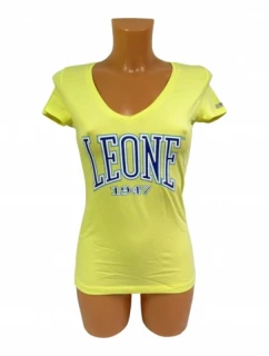 Dámske tričko LEONE LW1022/S16 žltá "S"