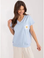 Blúzka RV BZ 9626.28 svetlomodrá