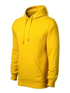 Cape Free pánska mikina s kapucňou žltá