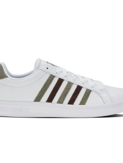 Pánska športová obuv K-Swiss COURT TIEBREAK z hladkej kože (07011-983-M)