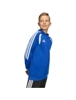 Detská mikina adidas Tiro 26 League Sweat Full Zip Hoodie blue KF9102