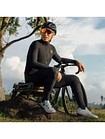 Rockbros YDWT020 Cyklistická bunda Diamond jeseň/zima veľkosť XXXL - čierna