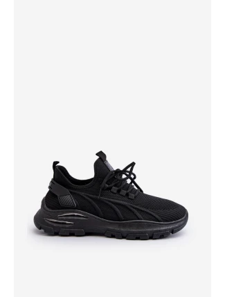 Sneakersy Męskie HI-POLY SYSTEM Big Star NN174467 Czarne