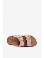 Dámske sandále na platforme Wrangler 20261072.70H Dirty Pink