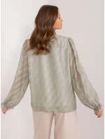 Košeľa LK KS 509588.98 pistácií