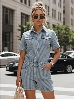 Dámsky džínsový modrý overal FashionStreet EY2682