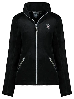Geographical Norway Dámska fleecová bunda Ticarina Black Db Lady 0124 black (WZ8079F/GN-Black)