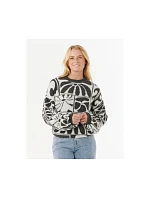 Svetre RIP CURL AOTS-TY WILLIAMS JACQUARD CREW, čierny